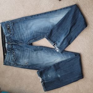EXpress Re Rock Jeans Size 6 Boot Cut